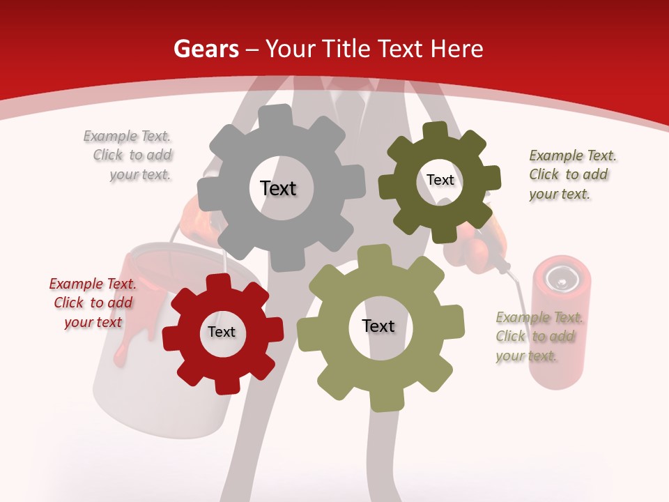 Environment Eye Rainforest PowerPoint Template