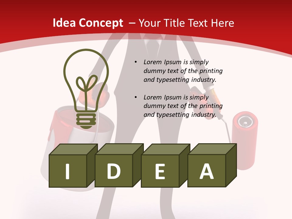 Environment Eye Rainforest PowerPoint Template