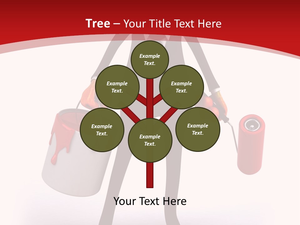 Environment Eye Rainforest PowerPoint Template