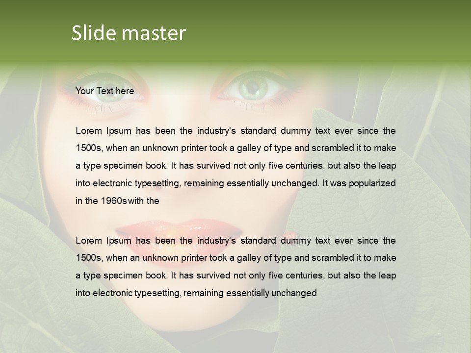 Amazing Person Concept PowerPoint Template