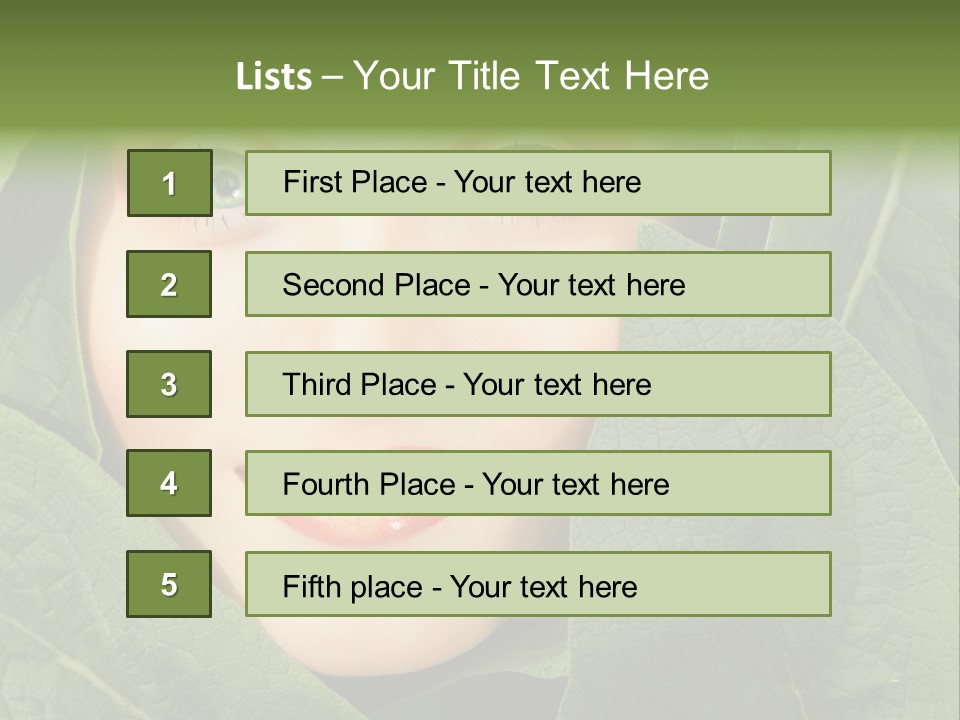 Amazing Person Concept PowerPoint Template