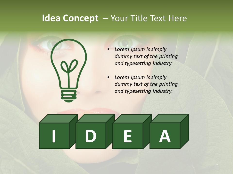 Amazing Person Concept PowerPoint Template
