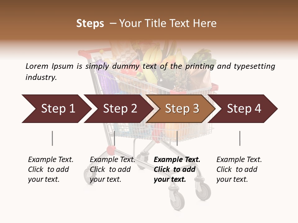 Broccoli Colorful Ingredient PowerPoint Template