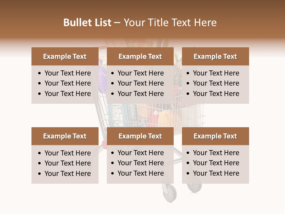 Broccoli Colorful Ingredient PowerPoint Template
