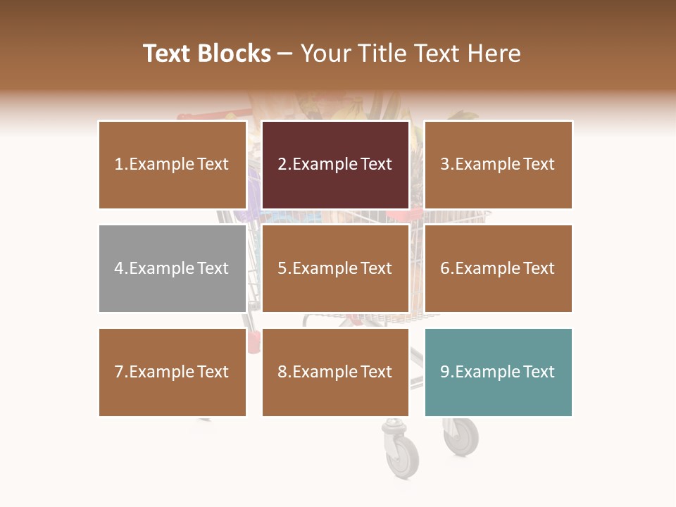 Broccoli Colorful Ingredient PowerPoint Template