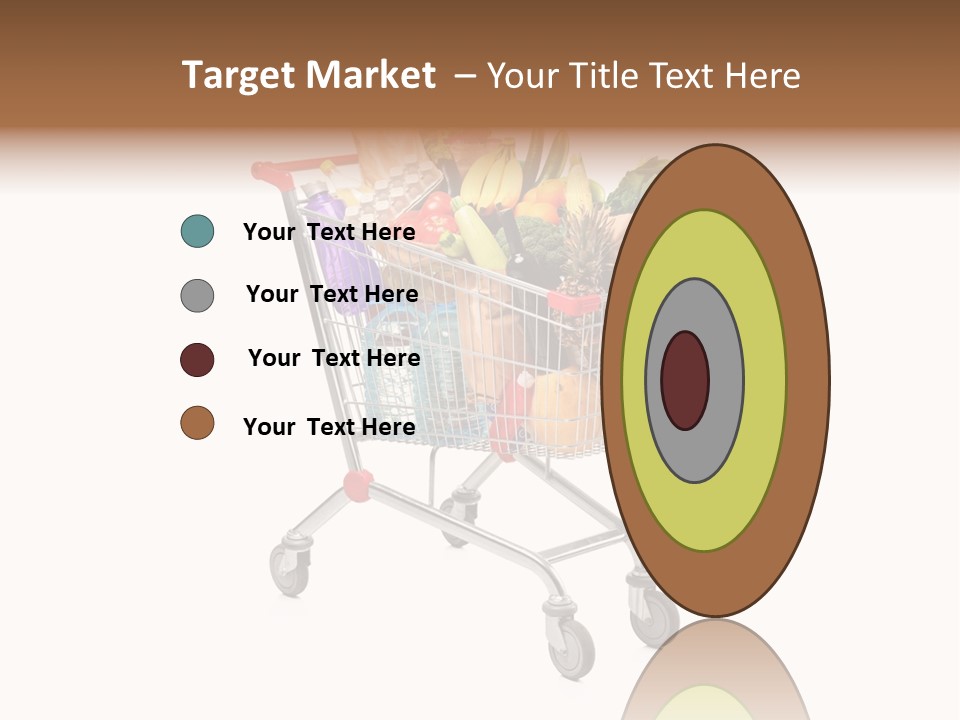 Broccoli Colorful Ingredient PowerPoint Template