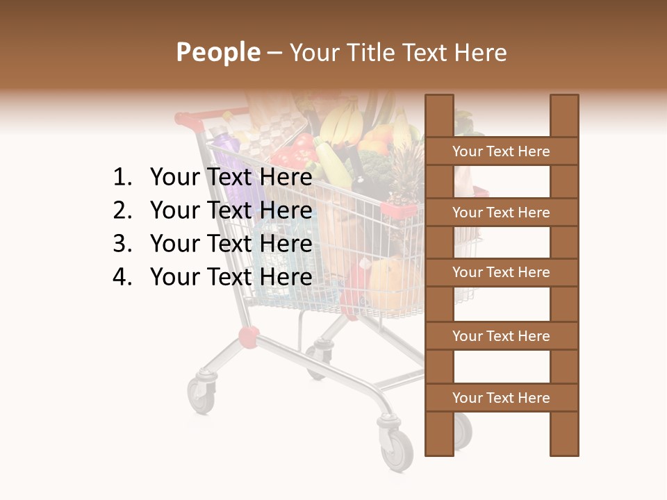 Broccoli Colorful Ingredient PowerPoint Template