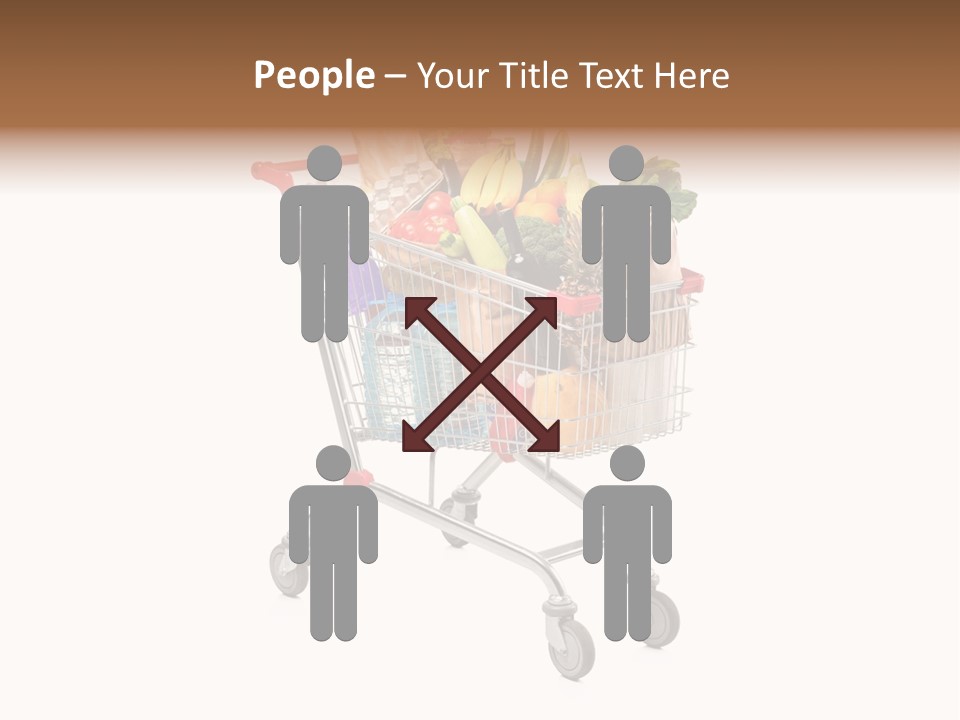 Broccoli Colorful Ingredient PowerPoint Template