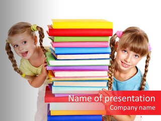 Braid People Chool PowerPoint Template