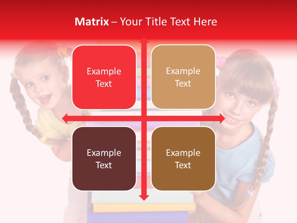 Braid People Chool PowerPoint Template