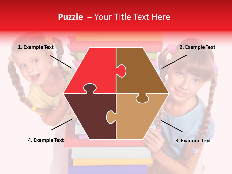 Braid People Chool PowerPoint Template