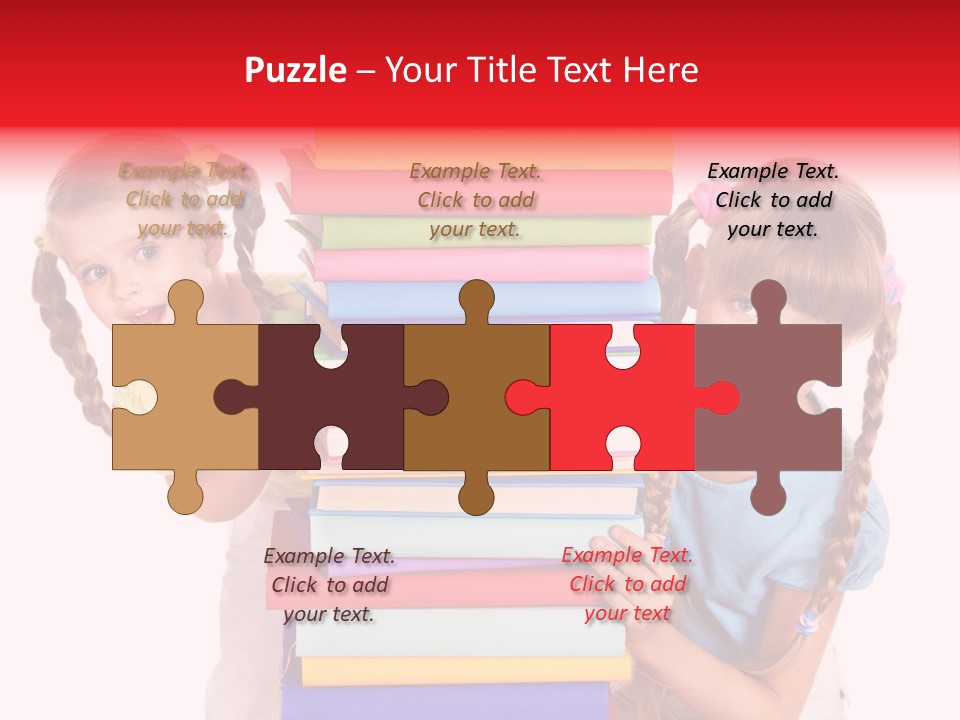 Braid People Chool PowerPoint Template