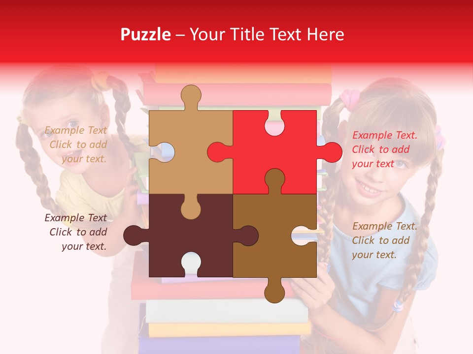 Braid People Chool PowerPoint Template