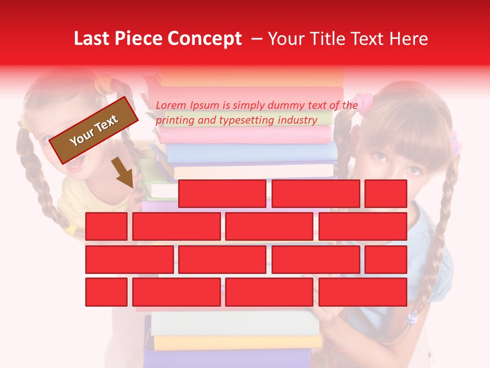 Braid People Chool PowerPoint Template