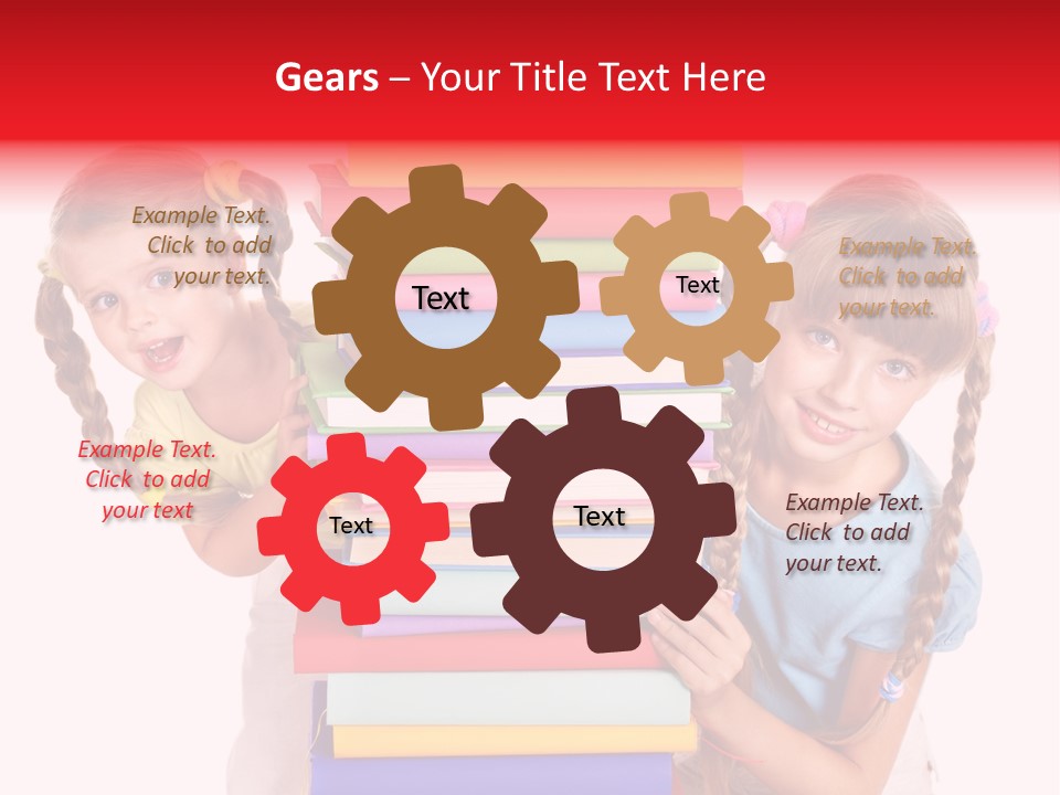 Braid People Chool PowerPoint Template