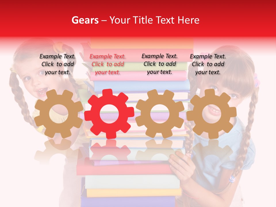 Braid People Chool PowerPoint Template