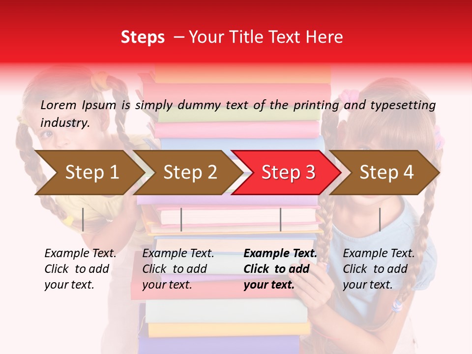 Braid People Chool PowerPoint Template