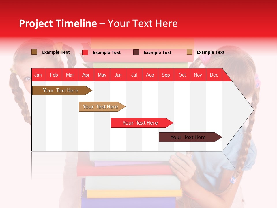 Braid People Chool PowerPoint Template