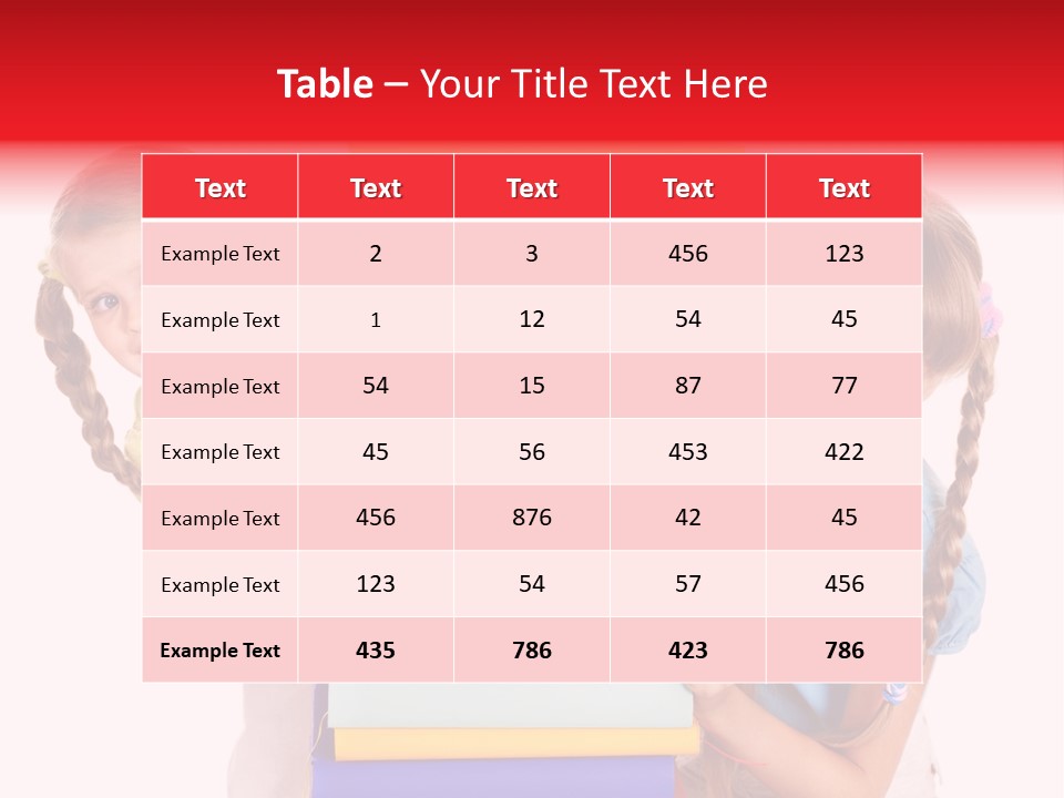 Braid People Chool PowerPoint Template