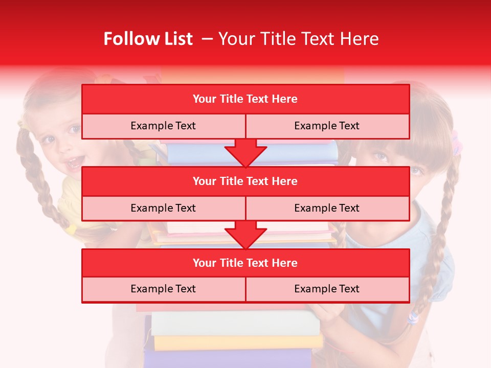 Braid People Chool PowerPoint Template