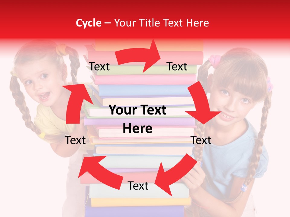 Braid People Chool PowerPoint Template