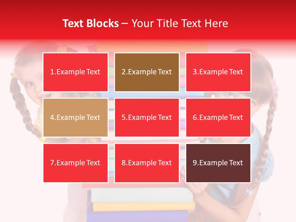 Braid People Chool PowerPoint Template