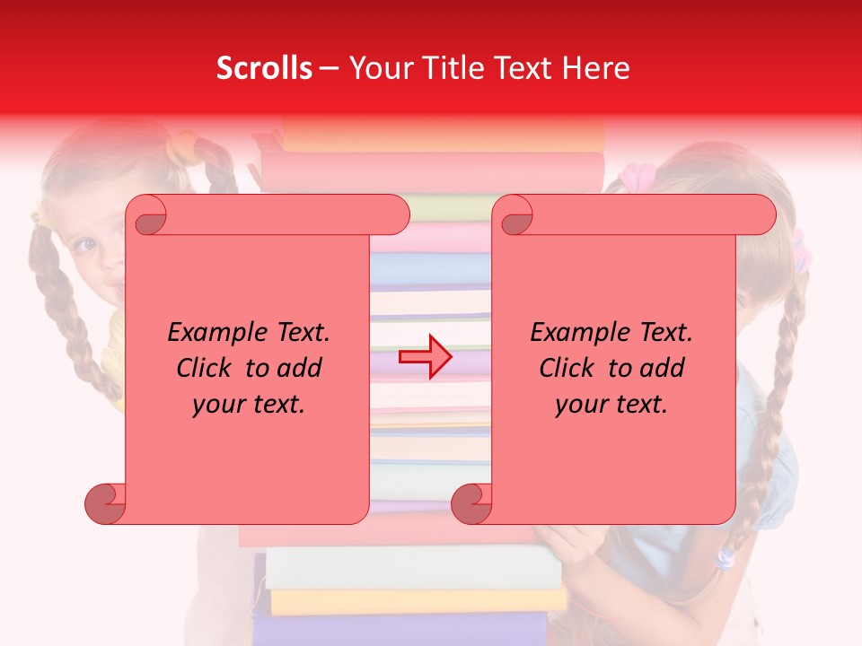 Braid People Chool PowerPoint Template