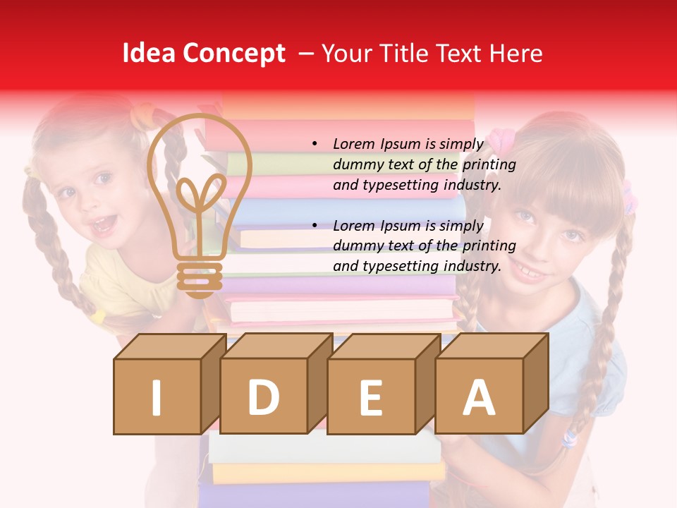 Braid People Chool PowerPoint Template