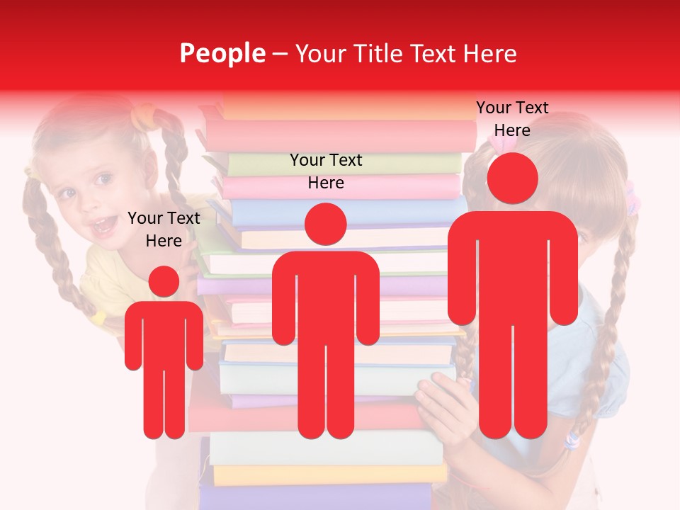 Braid People Chool PowerPoint Template