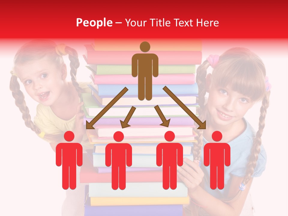 Braid People Chool PowerPoint Template
