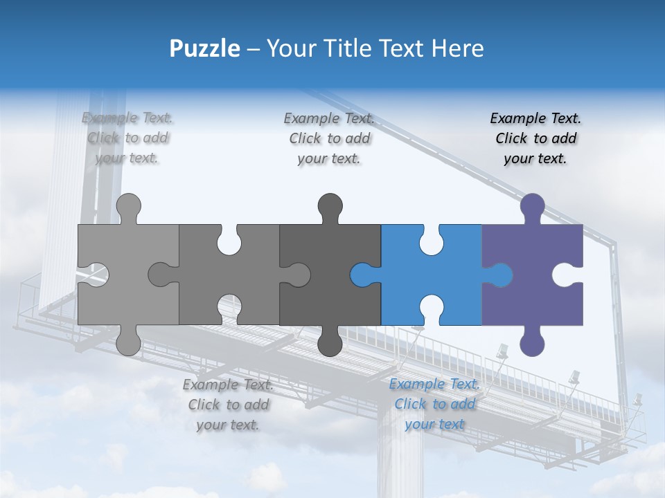 Pillar Separate Development PowerPoint Template