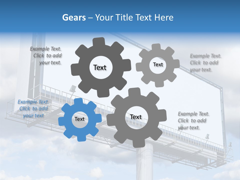 Pillar Separate Development PowerPoint Template