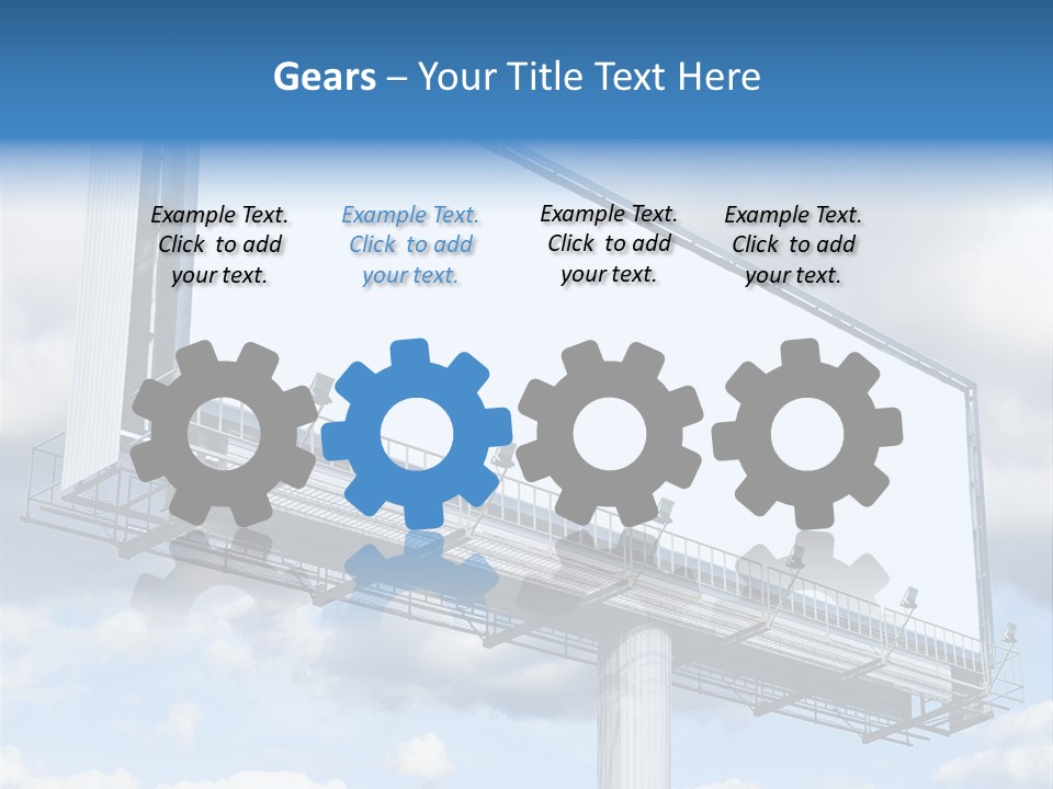 Pillar Separate Development PowerPoint Template