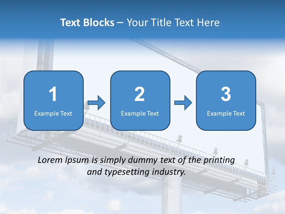 Pillar Separate Development PowerPoint Template