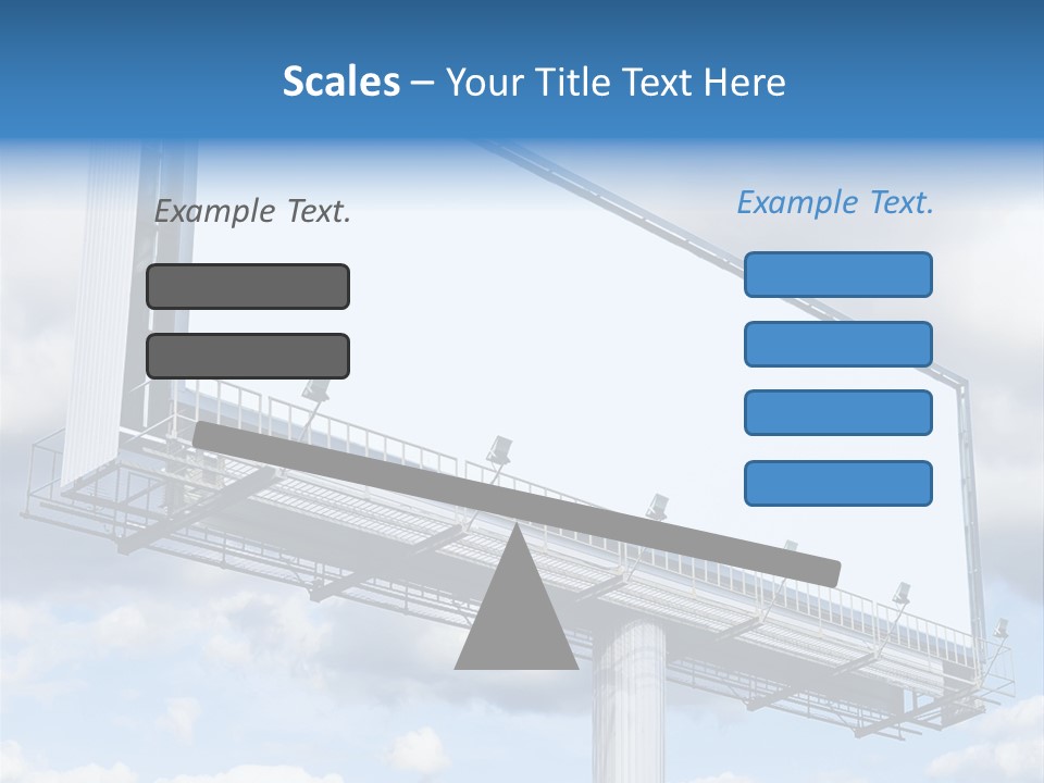 Pillar Separate Development PowerPoint Template