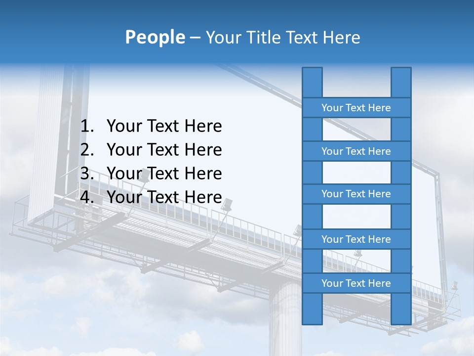 Pillar Separate Development PowerPoint Template
