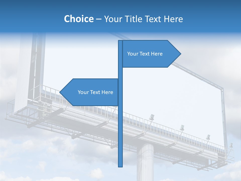 Pillar Separate Development PowerPoint Template