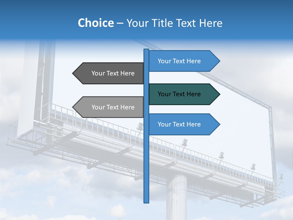Pillar Separate Development PowerPoint Template