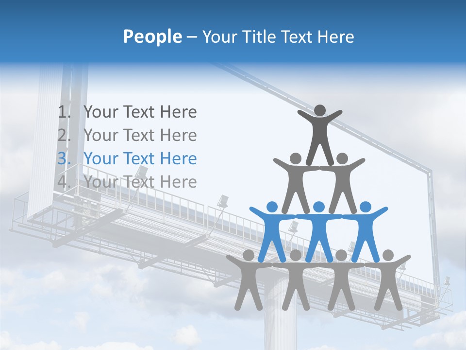 Pillar Separate Development PowerPoint Template