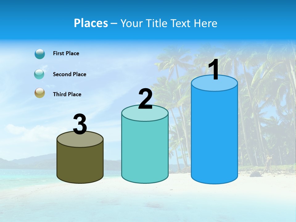 Vacation Landscape Exotic PowerPoint Template