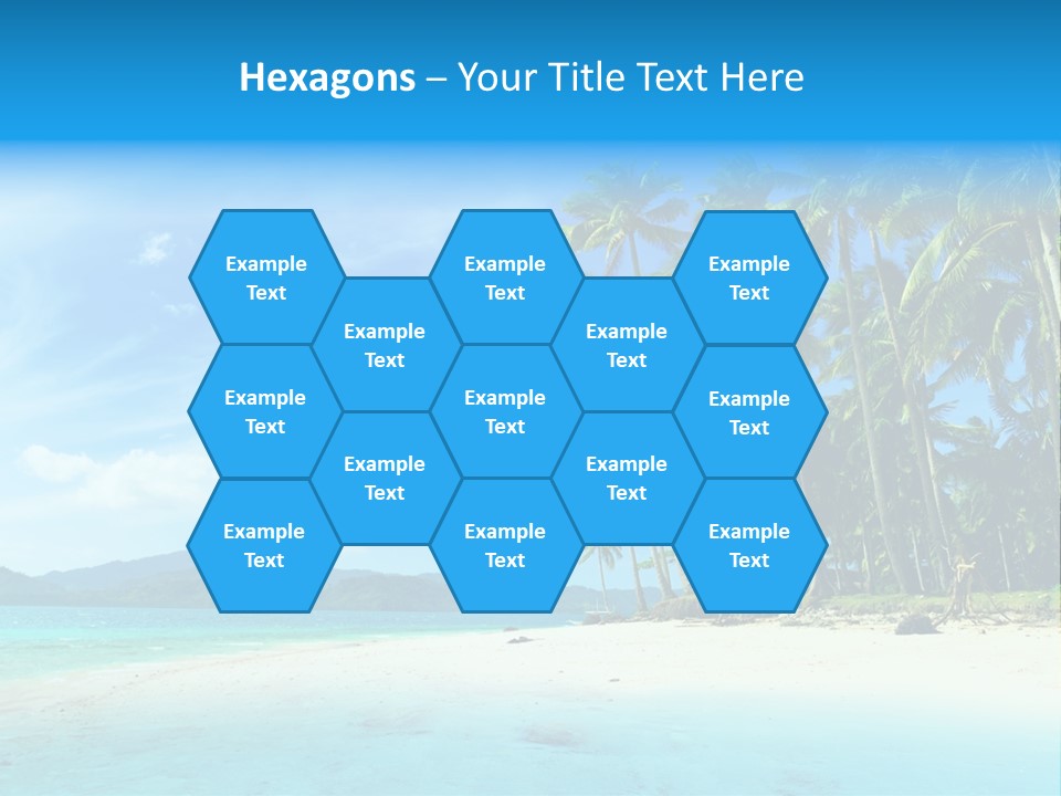 Vacation Landscape Exotic PowerPoint Template