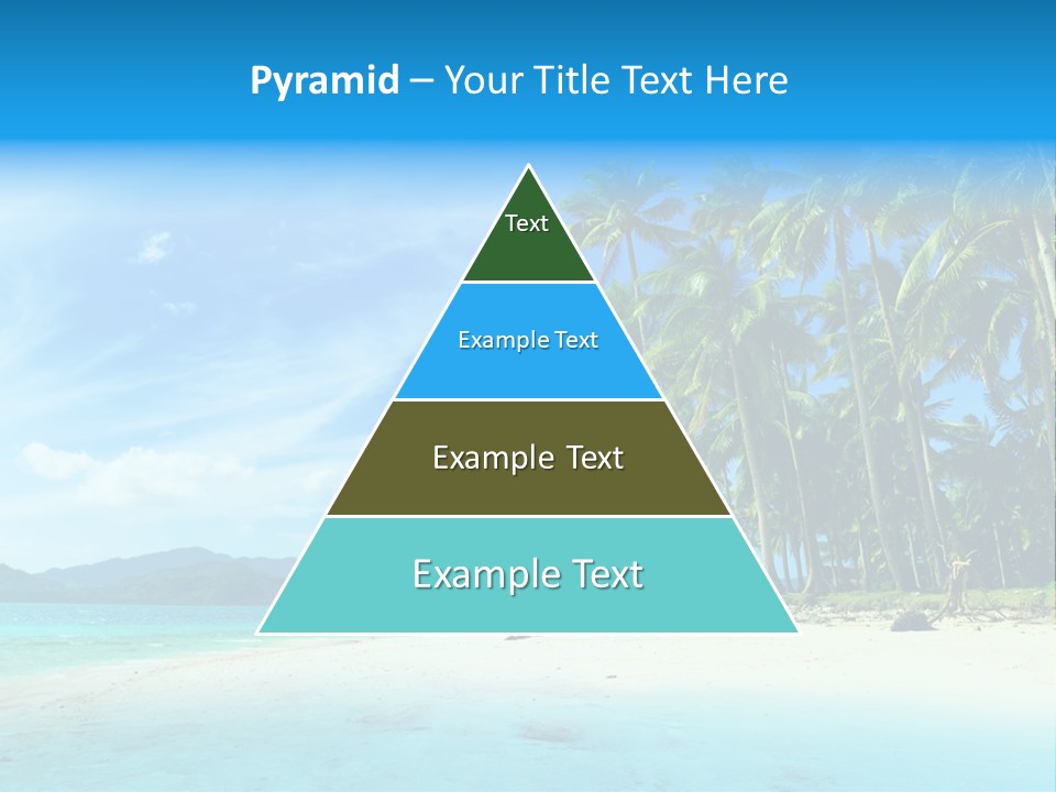 Vacation Landscape Exotic PowerPoint Template