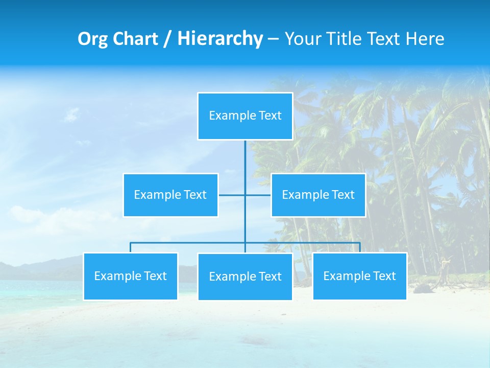 Vacation Landscape Exotic PowerPoint Template