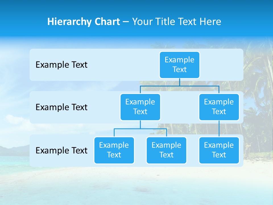 Vacation Landscape Exotic PowerPoint Template