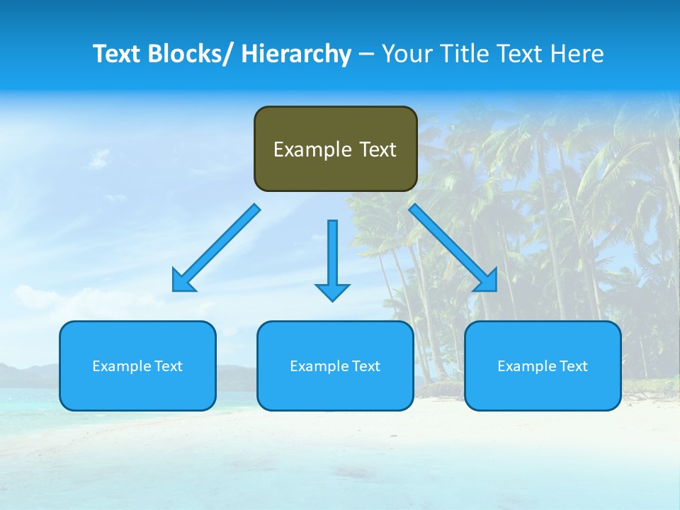 Vacation Landscape Exotic PowerPoint Template