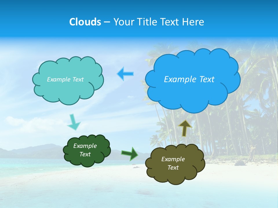 Vacation Landscape Exotic PowerPoint Template