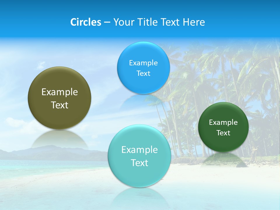 Vacation Landscape Exotic PowerPoint Template
