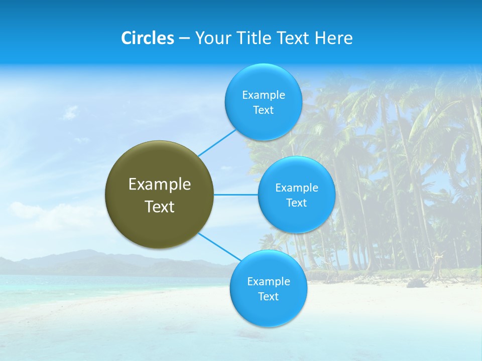 Vacation Landscape Exotic PowerPoint Template