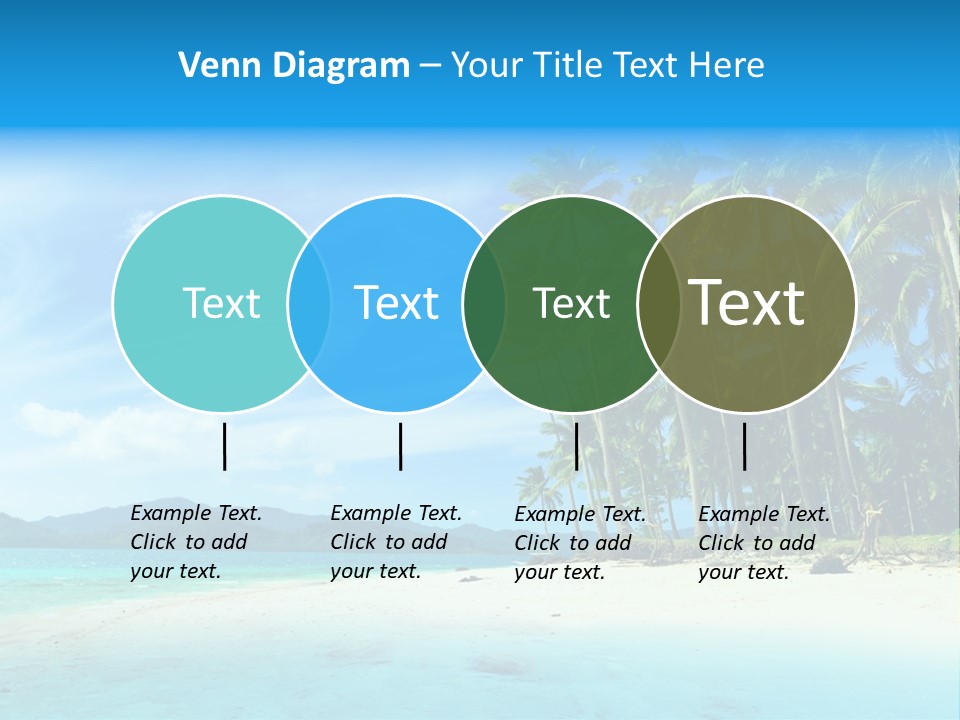 Vacation Landscape Exotic PowerPoint Template