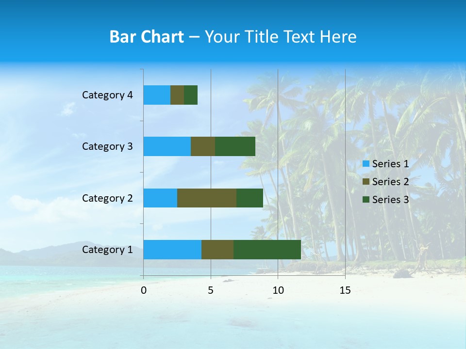 Vacation Landscape Exotic PowerPoint Template